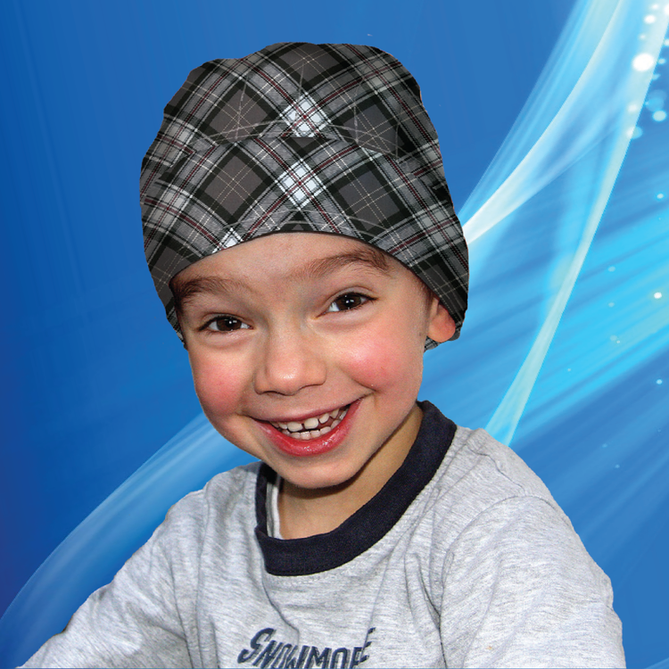 Aqua Coolkeeper Cooling Bandana Kids Scottish Grey