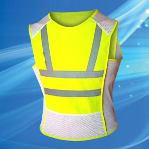 Aqua Coolkeeper Cooling Sportvest Neon Yellow and Reflective Strip